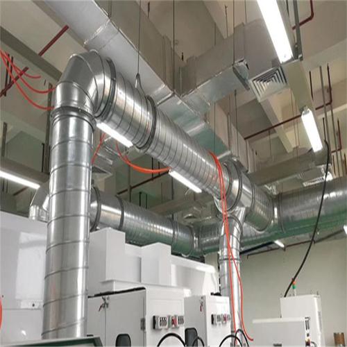 肇庆不锈钢螺旋风管加工厂 环保空调工程安装白铁皮不锈钢螺旋风管